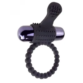 FANTASY C-RINGZ - SCHWARZER VIBRATIONSRING AUS SILIKON