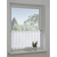 GARDINIA »Bistrogardine Jacquard-Voile« 1 Stk. tlg. transparent, Polyester, Stoff