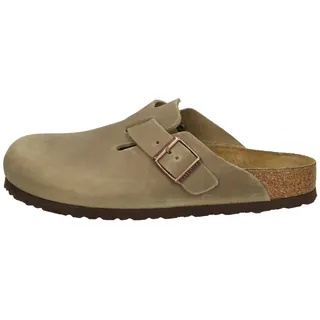 Birkenstock Boston Nubukleder geölt schmal tabacco brown 36