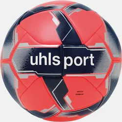 Fußball MATCH ADDGLUE UHLSPORT ROT|dunkelblau|silber 5