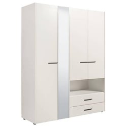 Kleiderschrank in Weiß