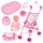 Bayer Design Faltbarer Puppenbuggy Rosa