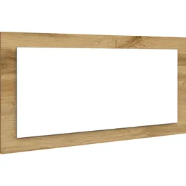 borchardt Möbel Spiegel BORCHARDT MÖBEL "Finn", braun (eichefarben wotan), B:89cm H:45cm T:2cm, Glas, Spiegel, mit Rahmen