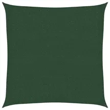 vidaXL Sonnensegel 160 g/m2 Dunkelgrün 3x3 m HDPE