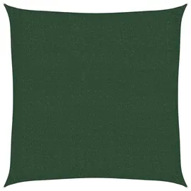 vidaXL Sonnensegel 160 g/m2 Dunkelgrün 3x3 m HDPE