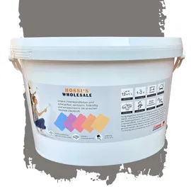 Hossi's Wholesale Wandfarbe Eagle Rays Grey Dunkelgrau 2,5 l