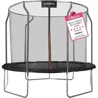 Hudora First 300V 300 cm inkl. Sicherheitsnetz schwarz