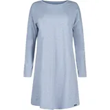SKINY Damen Sleepshirt langarm, Jersey, für S335 DENIM MELANG, 44