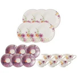 Villeroy & Boch Mariefleur Basic Espressoservice 18er Set bunt