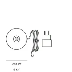 Magnetkontakt-Ladestation für Olimpia Zafferano