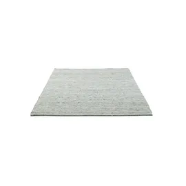 THEKO Handwebteppich Alpen UNI natural grey 140 H: 1,2