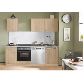 OPTIFIT Küchenzeile 210 cm beige