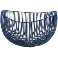 Serax Drahtkorb Tale Ø29 H21 cm, blau
