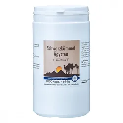 Schwarzkümmel Ägypten+Vitamin E Kapseln
