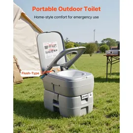Vevor Tragbare Toilette mit 30 L Abnehmbarem Abwassertank
