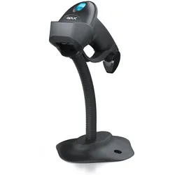 Aplic Bluetooth Barcode Scanner Wireless - 2D 1D - 2000 mAh Akku - inkl. Standfuß - Funk Barcodescanner kabellos - Barcodeleser