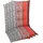 GO-DE Sitzauflage 108 x 50 x 7 cm rot 4-tlg.