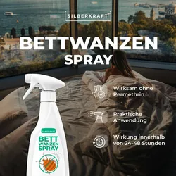 Anti Bettwanzen Spray - Bettwanzenspray: 4 x 500 ml