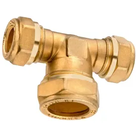 CORNAT T-Stück Cornat Klemmring T-Stück Ø 15 / Ø 22 mm rot