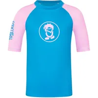 TROLLKIDS Kvalvika T Badeshirt Blau 104