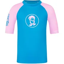 TROLLKIDS Kvalvika T Badeshirt Blau 104