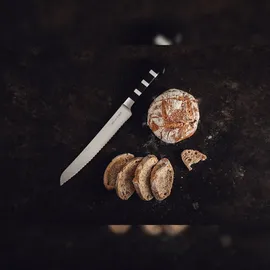 Friedr. Dick DICK Brotmesser Wellenschliff 1905 21cm