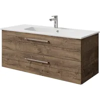 Saphir »Serie 6025 Mineralmarmor-Waschtisch mit Unterschrank, 117 cm breit«,