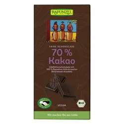 Rapunzel Edelbitter Schokolade 70% Kakao (Rapadura) HIH bio