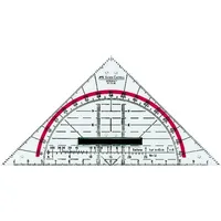Faber-Castell Geometrie-Dreieck klein mit Griff