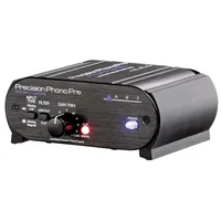 ART AUDIO ART Precision Phono Plattenspieler-Vorverstärker, Phono Vorverstärker, Schwarz