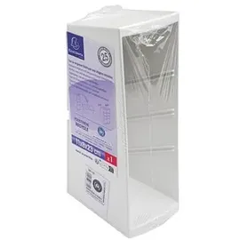 Exacompta Schreibtisch-Organizer Multitower Weiß 4 St.