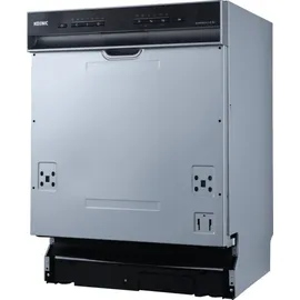 KOENIC KDW 6031-1 C BI Einbau-Geschirrspüler (teilintegrierbar, 595 mm breit, Schwarz)