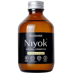Niyok Mundziehöl aus Kokosöl  Zitronengras & Ingwer 200ml