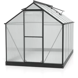 Vitavia Triton 6200 Alu schwarz HKP 4 mm 6,2 m2 inkl. Stahlfundament