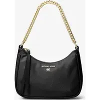 Michael Kors Jet Set Charm Small Nylon Gabardine Shoulder Bag black