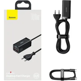 Baseus GaN3 Pro (100 W), USB Ladegerät, Schwarz
