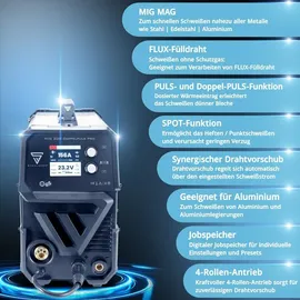 STAHLWERK MIG MAG 200 Doppelpuls Pro Vollausstattung