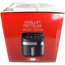 expo-bˆrse Heißluftfritteuse 3,5 Liter schwarz