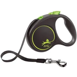 FLEXI Black Design Green Lanyard L - 5m bis 50kg - Band