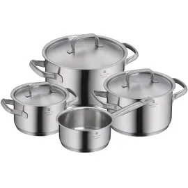 WMF Gourmet Plus Topf-Set 4-tlg. 3 x Kochtopf + Stielkasserolle