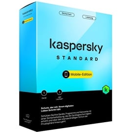 Kaspersky Lab Standard Mobile Edition, 1 User, 1 Jahr, PKC (multilingual) (Multi-Device) (KL1048G5AFS)