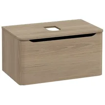 Vitra Integra Round Waschtischunterschrank für Aufsatzwaschtisch mit 1 Vollauszug 80 Gold,70044 70044