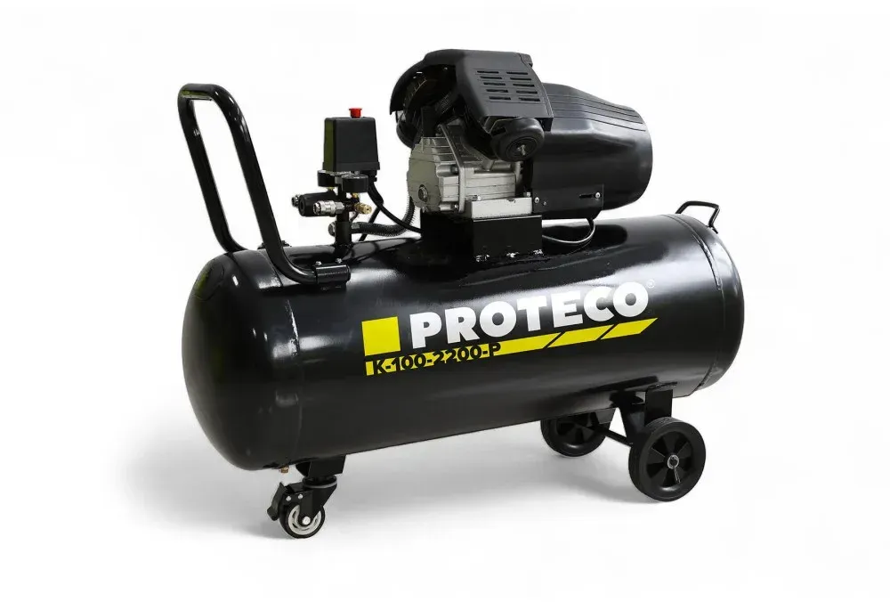 Proteco Kompressor 2,2 kW PREMIUM mit 100 L Kessel