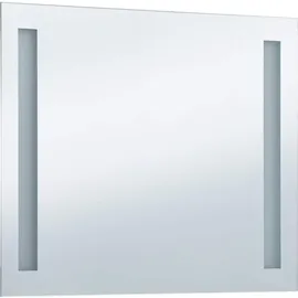 vidaXL Badezimmer-Wandspiegel mit LEDs 80x60 cm