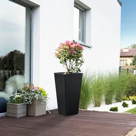 casa.pro Vaargel 76 x 39 x 39 cm Schwarz