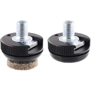 Wagner Verstellfuß Justus Slim QuickClick inkl. Gleiteinsätzen 4er Set 1,5 cm