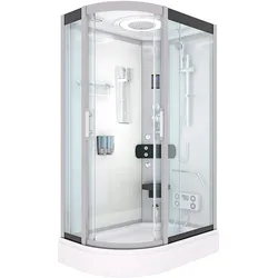 AcquaVapore Duschkabine Komplettdusche Fertigdusche Dusche D60-70T0L 120x80