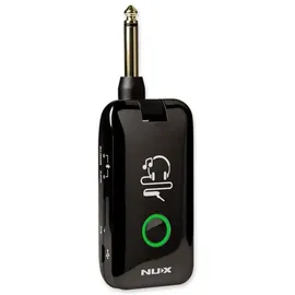 Nux Mighty Plug Verstärker- und Effekt-Simulation + Bonus In Ear Kopfhörer - Schwarz