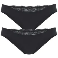 Nuance Slip Damen 2xschwarz Gr.36/38