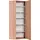 Procontour Mehrzweckschrank Eckschrank Clara 64 x 167 x 64 cm Beige
